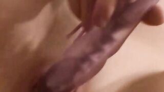 Curvaceous Teen's Vibrating Orgasm - Sex Toy Play with Older Man