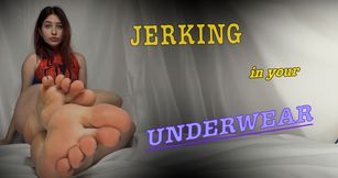 Jerking in your underwear ITA SUB-eng