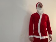 Santa bloated belly discomfort