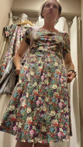Getting Naked to Try on New Dresses in Public!