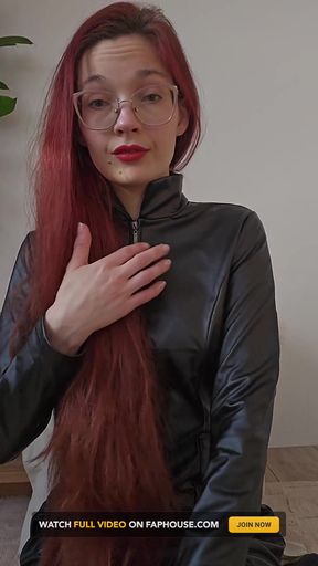 Strict English JOI and CEI - Mistress Commands You to Stroke and Swallow Your Own Cum