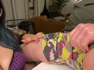 My STEPMOM was cooking and she ended up eating my cock! 4k