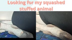 Crushing a stuffed toy with my big ass