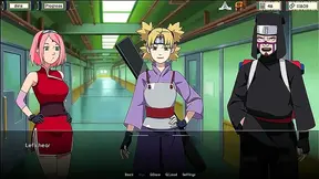 Temari Seduced by Narutos Fiery Embrace in Steaming Hot Ninja Fantasy