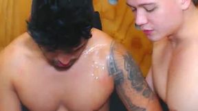 Two Hot Latino Guys Play with Each Other. Really Hot Video.