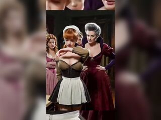 Cinderella punishwd by stepmom qnd get blacked