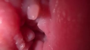 Close-Up Milf Pussy Spreading with Dirty Talk