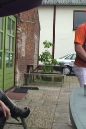 Two big bitches get fucked by one guy