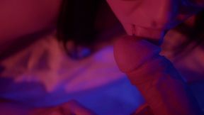 perverted husband piss on tits his milf s and ass to mouth fuck her, and she gets facial.