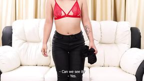 My first time at a casting to suck a dick