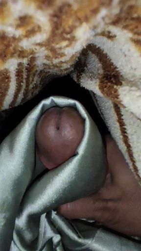 Satin Silk Handjob Porn - Handjob with Green Satin Silky Salwar of Neighbour (28)