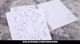 Dick Loving Braces Teen Fucked By Stepbro