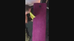 Busty Bodybuilder Claire Gets Extra Protein - Birds Eye View