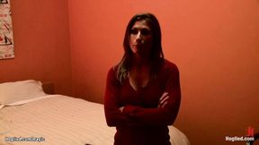 ”Big Breasted wrestler ass pumping bound hot girl”