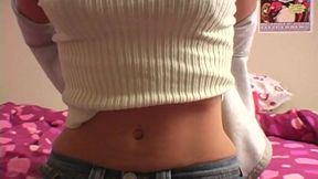 Cum on My Tummy Featuring Addison Rose