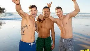 Deacon Ashers Steamy BTS Encounter — Raw Passion Fuels SeanCody Fire