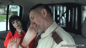 Ditria - Stinky Feet Backseat Prisoner 1080p MP4