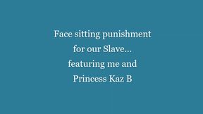 Slaves Punishment-- facesitting