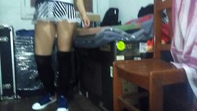 castigando el culito de mi sexy perrita