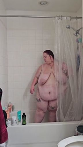Lilyth baker Redhead bbw shower