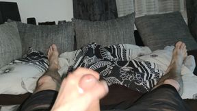 Oily cock massage