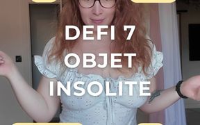 Advent Challenge 7/25 Unusual Object Like Anal Dildo