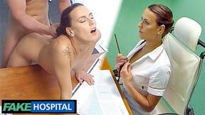 ”Muscle-Building Rx: Sex with a Hot Nurse!”