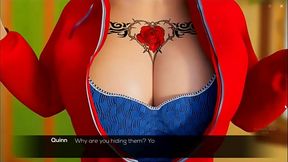 Flirty F Cap 2 - Pasando El Tiempo Con Mis Hermanastras y Una Sorpresa En La Ducha