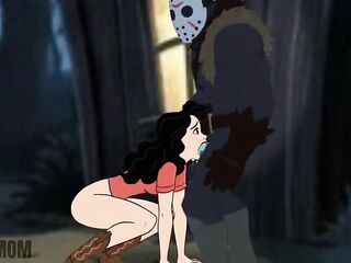 Avid Fucking at Camp Crystal Lake. "Friday the 13th" Porn Parody Cartoon