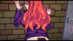 [gallery hentai pornplay] best hentai pixel sex scene with a red head girl wearing glasses