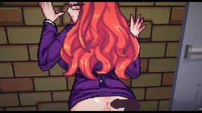[gallery hentai pornplay] best hentai pixel sex scene with a red head girl wearing glasses
