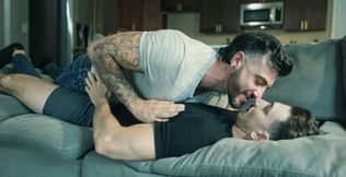 That bearded guy's ass is always available for him