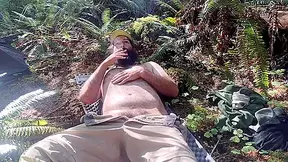 Smoking And Stripping At Camp. Such A Beautiful Day To Show Off My Soft Cock