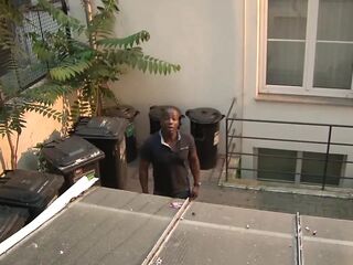 Cuckold has to see her wife slammed by a ebony stud