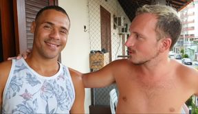 The sexy Maxence ANGEL fucked by the latino Bruno KOSOV