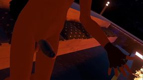 Going on a little tour on VRchat and masturbating
