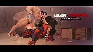 Wolverine macetando o Deadpool (Boobocomis &ndash_ Logan X Deadpool)