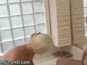 Bathing Teen Mormon Les