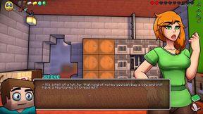 HornyCraft Minecraft Parody - Alex Gives Steve the Best Handjob Ever for Emeralds