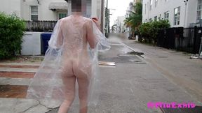 Caught by the rain