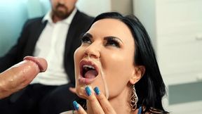 Jasmine Jae, Slutty Wife Gets Creamy Facial with Husband in XXX Video