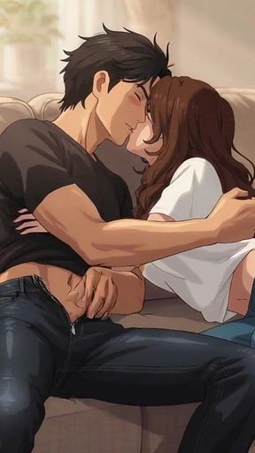 I Fucked My Girlfriend's Stepsister (19) While She Was Watching Hentai Anime