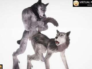 Wild Life Fur Porn with 2 Werewolves 4K 60 FPS