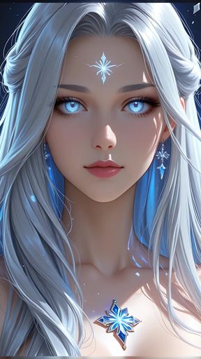 Royal Athletic Beauty Woman Portrait Elegant Fantasy Queen Ai Art Slideshow