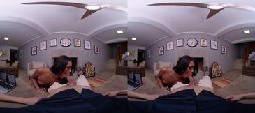 Explosive Ebony Babe Stripping Cumshot POV Virtual Reality