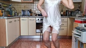 sissy slut michelle late evening dinner and web show