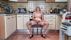 sissy slut michelle late evening dinner and web show