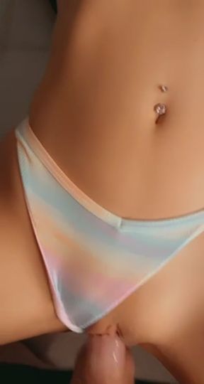 Wet teen's tight Asian bareback ride