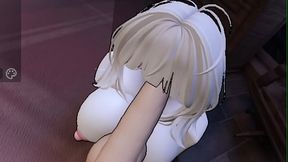 Headless white girl can't stay off of this cock/ Fan request 4 [Roblox]