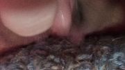 Close-up big dick-clit ftm